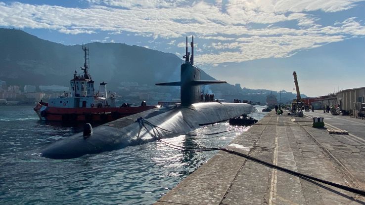 US submarine Rhode Island