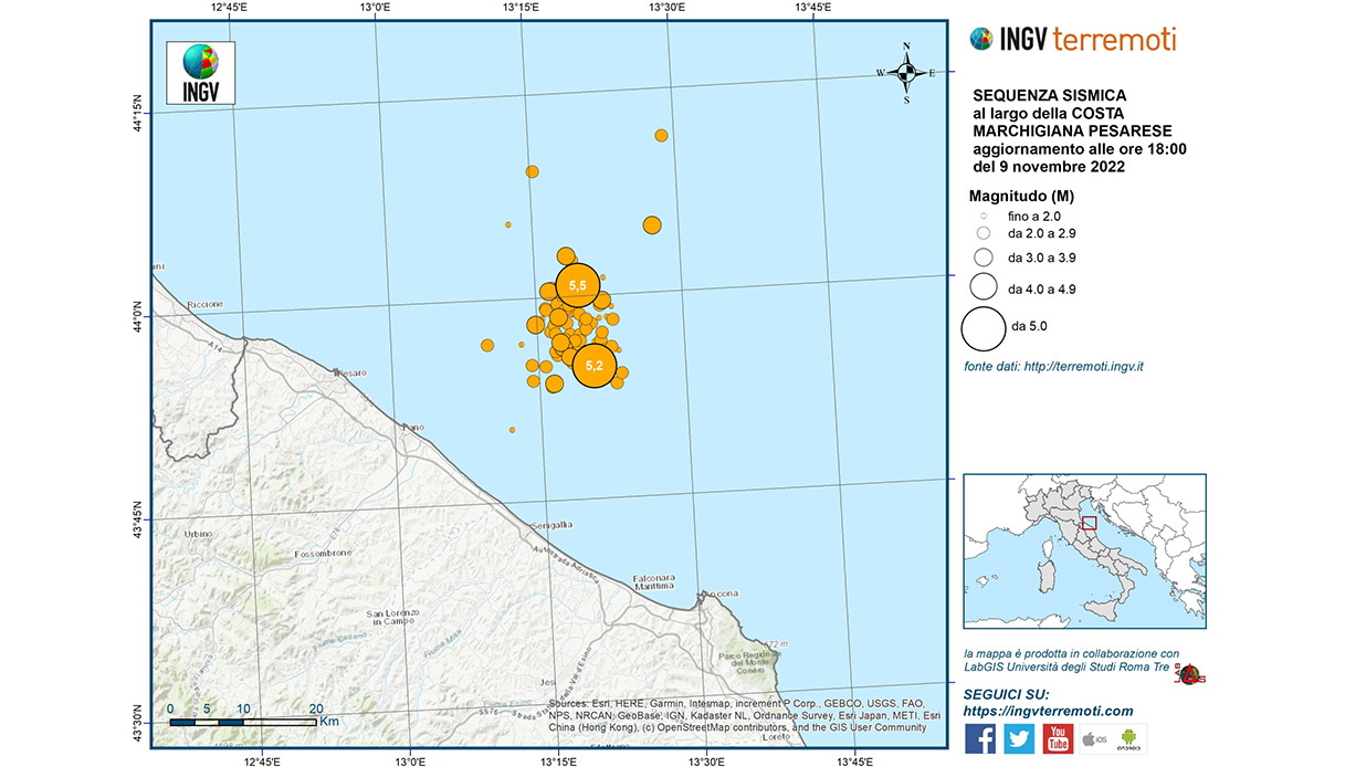 Terremoto nelle Marche, oltre 70 scosse di assestamento: allerta alta per un nuovo sisma nella zona