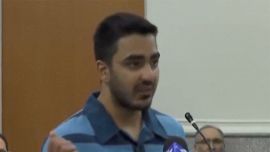 Iran, som dömdes till döden, begärde att musik skulle spelas och att Koranen inte skulle läsas på hans begravning