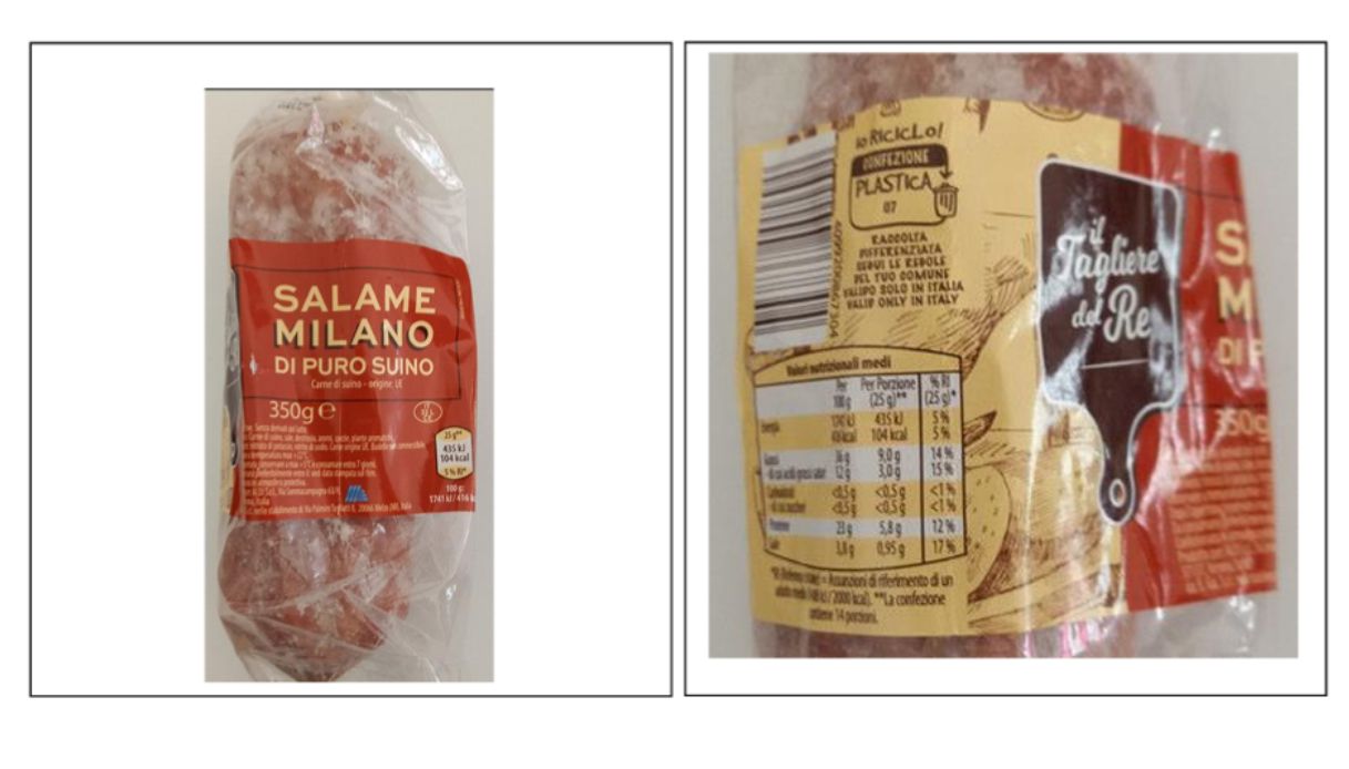 Rischio salmonella, salame Milano “Il Tagliere del Re” ritirato dagli scaffali di Aldi