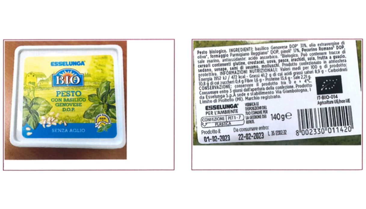 Pesto ritirato dal supermercato per sospetta presenza di salmonella: i rischi e cosa fare in caso di acquisto