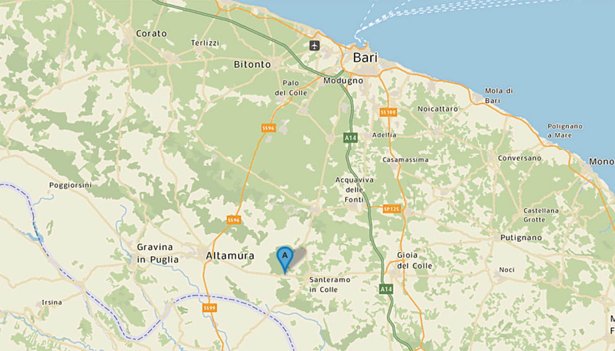 Giallo a Santeramo in Colle (Bari): cadavere di una donna carbonizzato a bordo di un'auto abbandonata