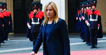 Giorgia Meloni Cgil