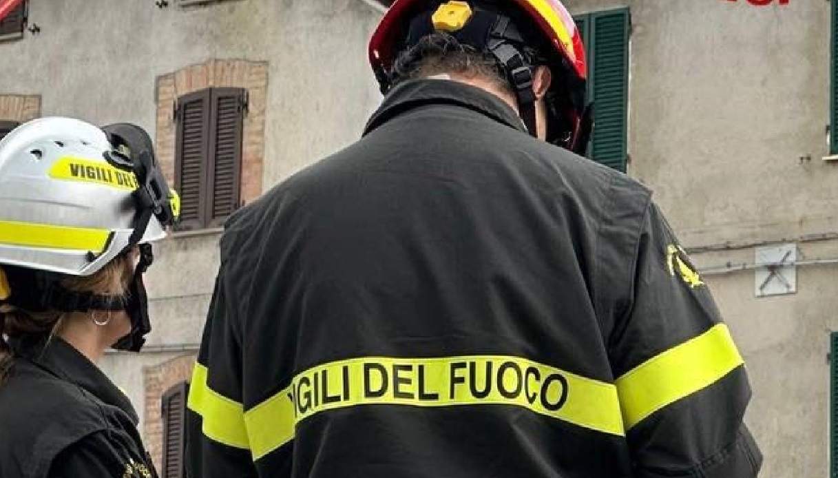 Pompieri a Palermo.