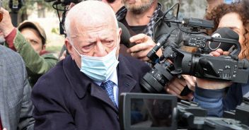 Fedele Confalonieri in visita da Berlusconi al San Raffaele