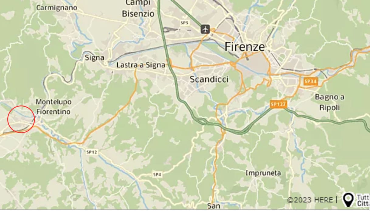 Motociclista muore a Montelupo Fiorentino in un incidente: traffico bloccato sulla statale 67 Tosco-Romagnola
