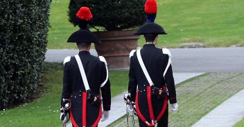 Carabinieri in alta uniforme