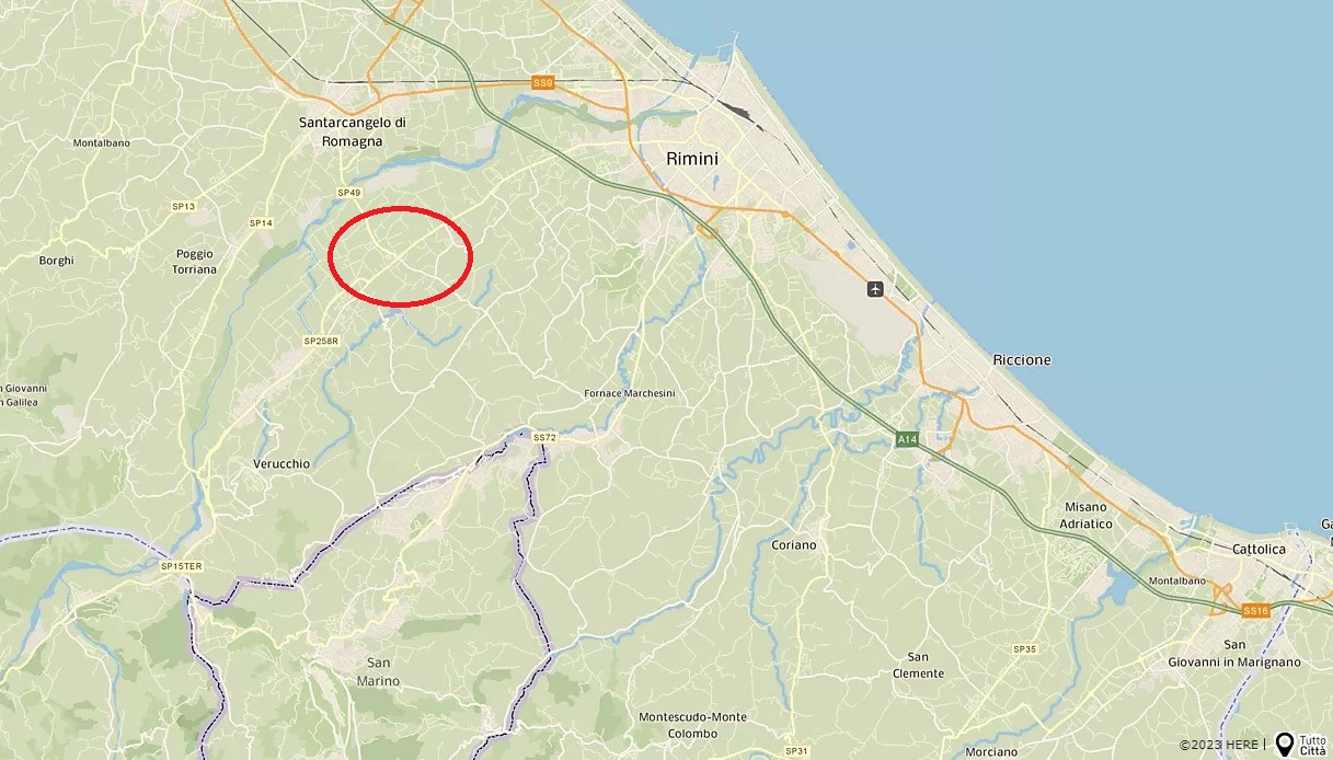 Incidente mortale a Santarcangelo vicino Rimini: ciclista francese travolta e uccisa da un camion 