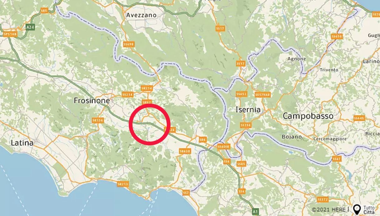 incidente sull'A1 tra Ceprano e Montecorvo