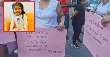 Manifestazione per Kata, la bimba scomparsa a Firenze: