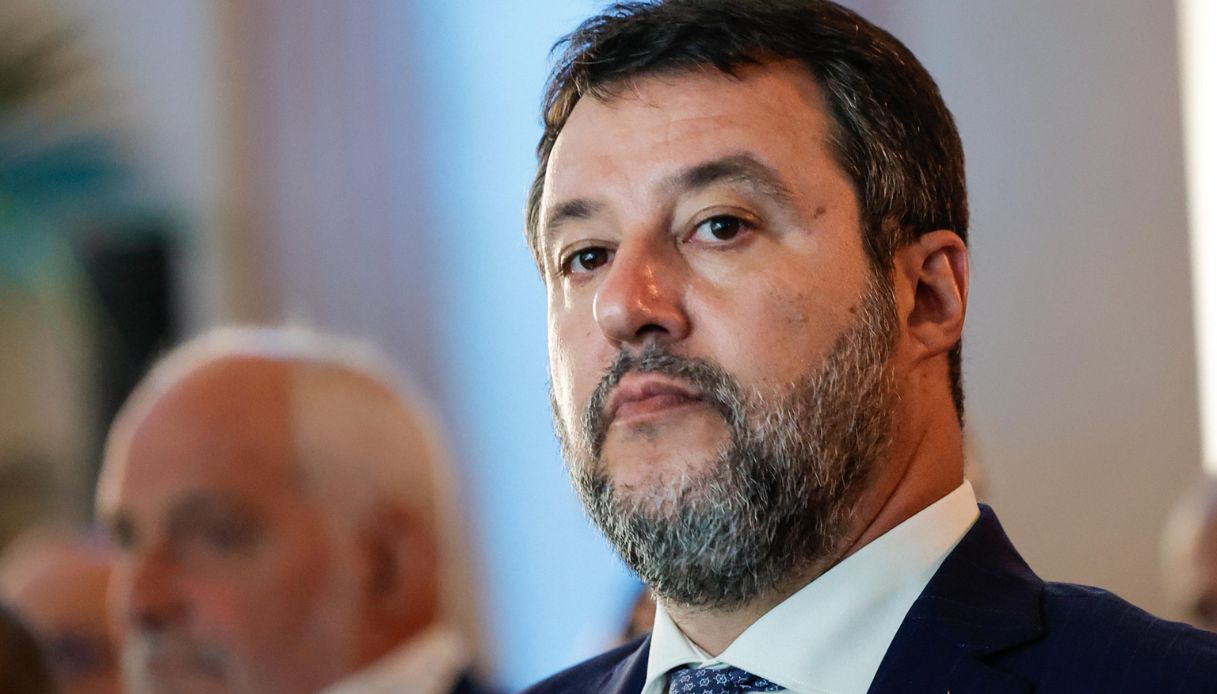Il ministro delle Infrastrutture e dei trasporti Matteo Salvini