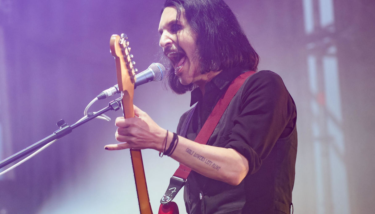 Il cantante dei Placebo Brian Molko