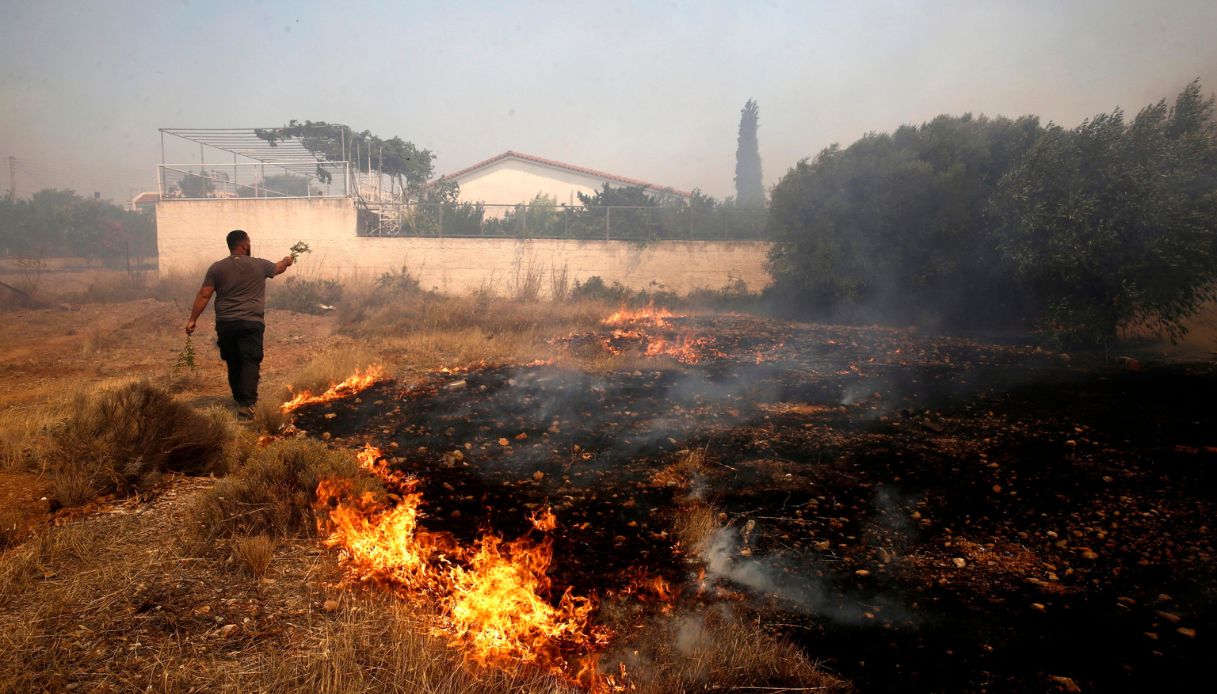 In Greece, 1,200 children evacuated from summer camps due to wildfire near Corinth: relief efforts