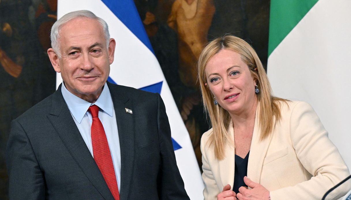 premier netanyahu e giorgia meloni