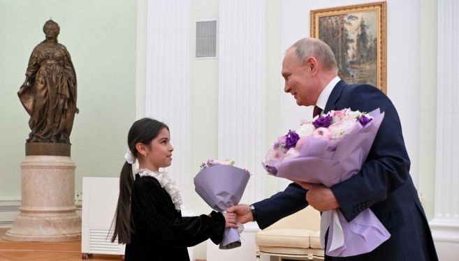 Putin in pubblico