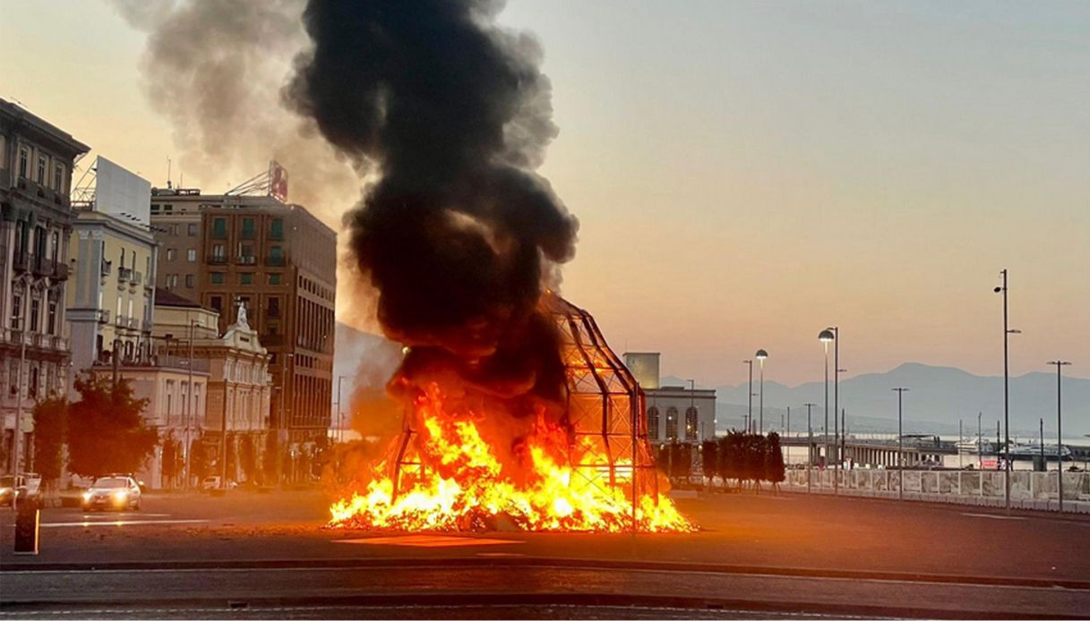 incendio venere degli stracci