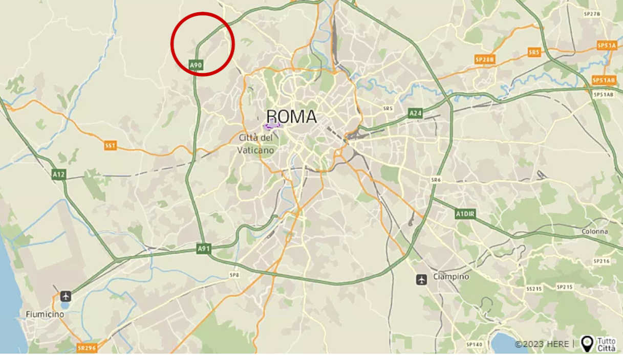 incidente motociclista grande raccordo anulare roma