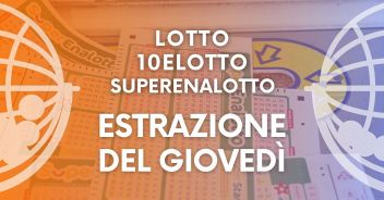 Estrazione del Lotto, 10eLotto e Superenalotto di giovedì 31 agosto 2023