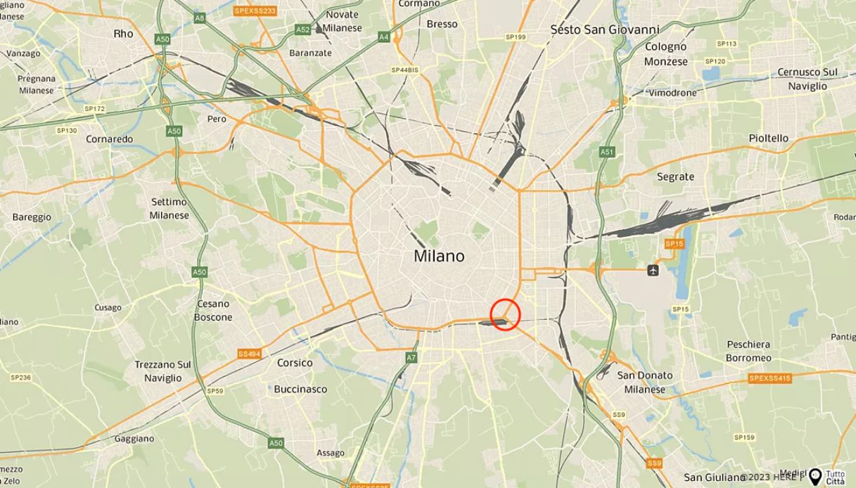 Milano incidente