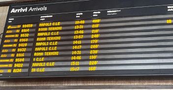 Estranei in galleria, interrotta la circolazione dei treni ad alta velocità tra Bologna e Firenze