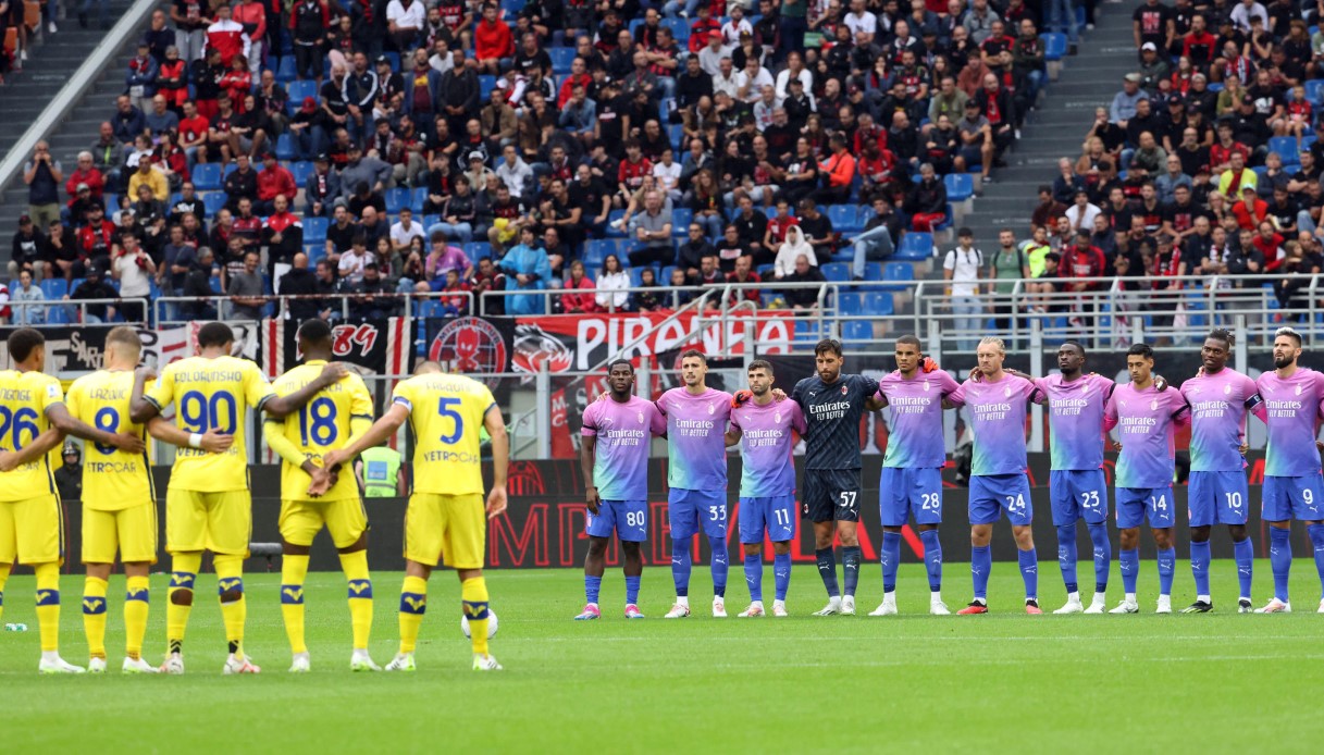 Fischi durante il minuto di silenzio per Napolitano, non solo i tifosi dell'Hellas Verona: multate 7 squadre