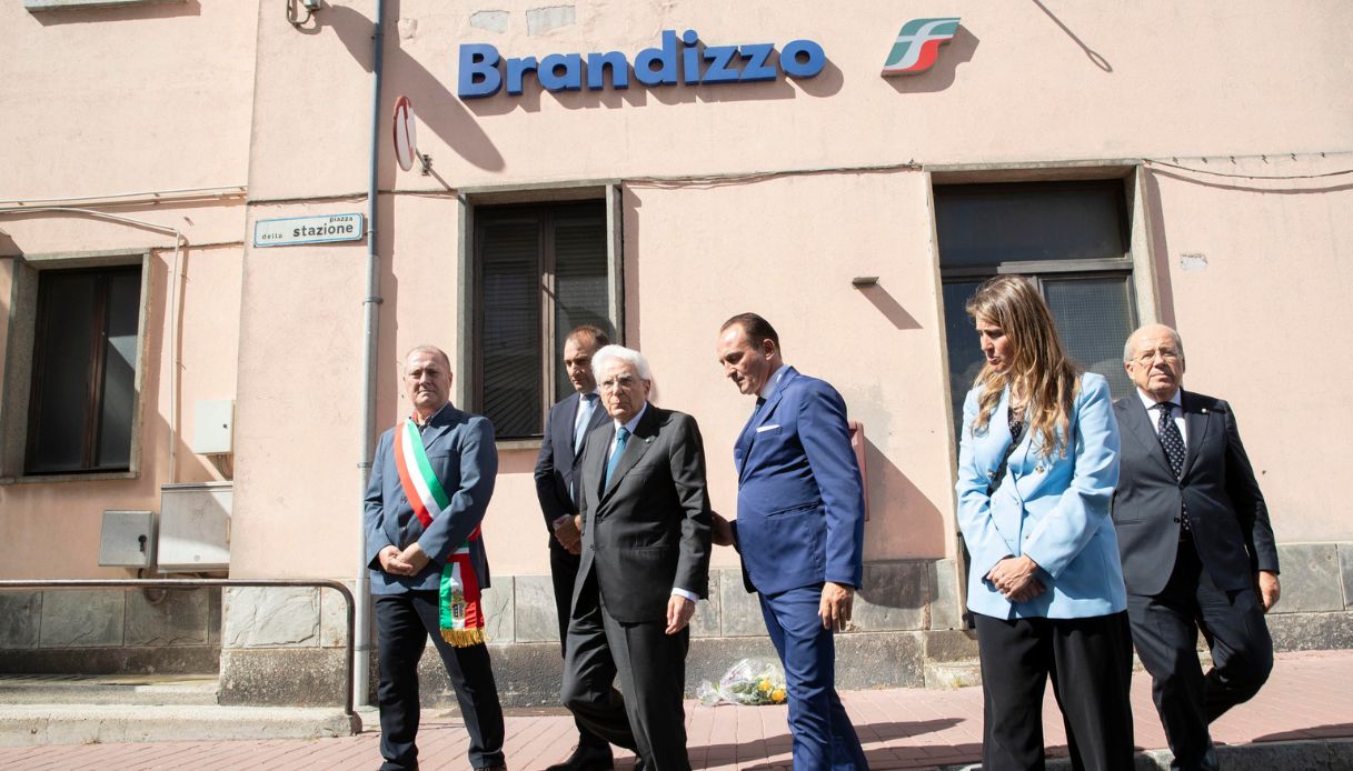 Il presidente Mattarella a Brandizzo