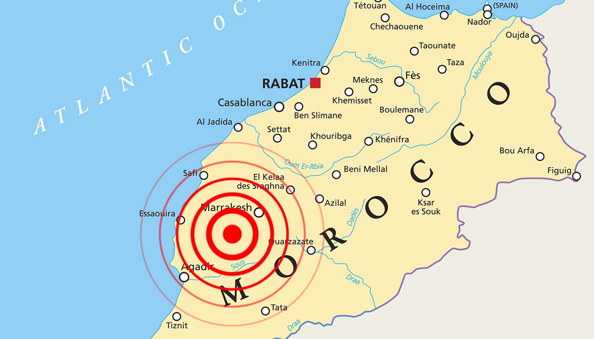 Scossa Di Terremoto In Marocco A Marrakech Di Magnitudo 4 6 Nella 
