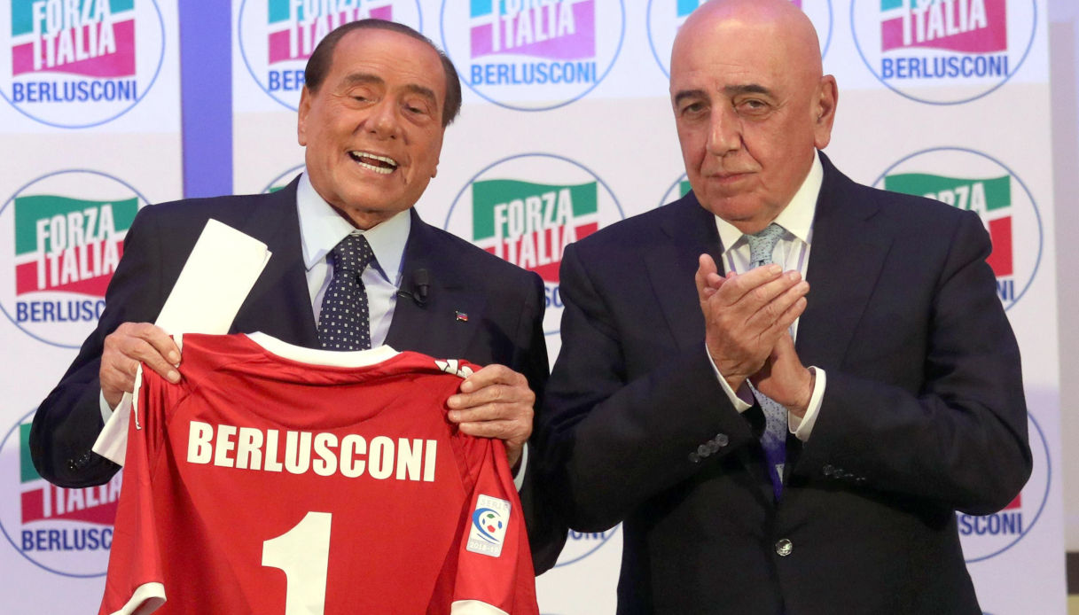 Silvio Berlusconi e Adriano Galliani
