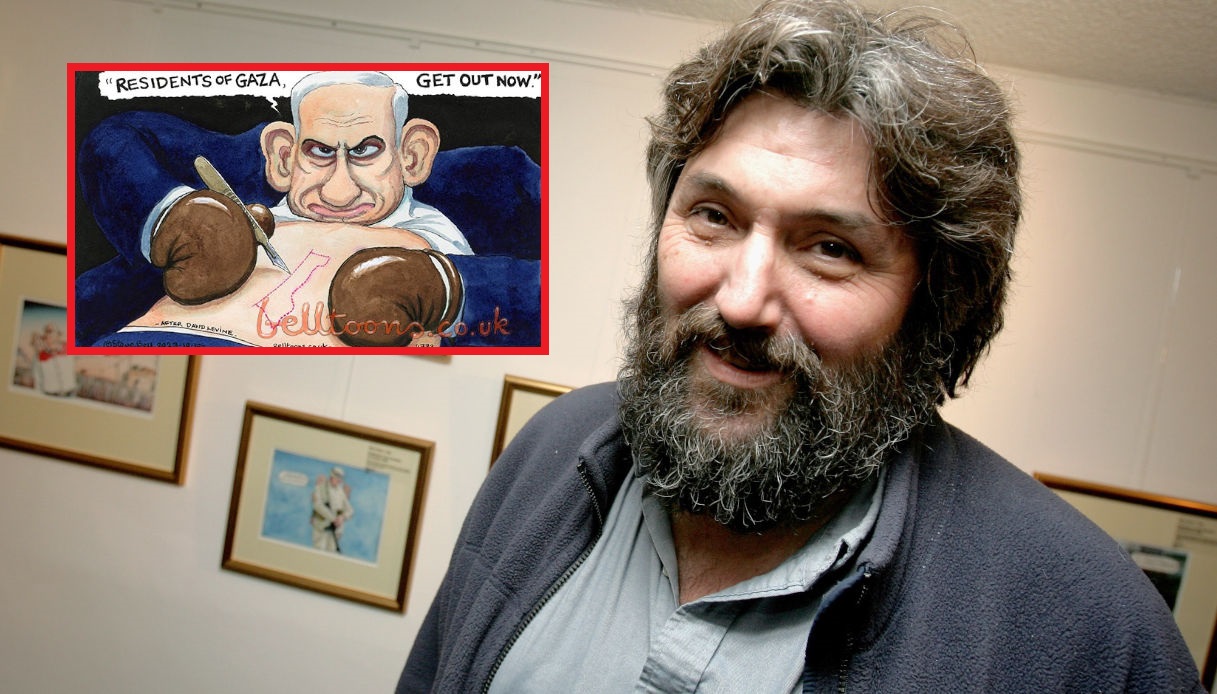 O cartunista Steve Bell demitido pelo The Guardian por se inspirar em Netanyahu depois de 40 anos: sua história