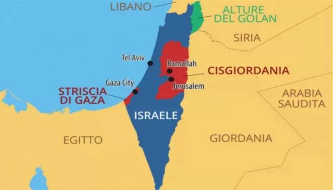 mappa guerra Israele Hamas 27 novembre