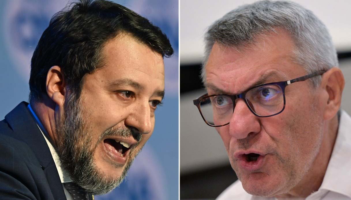 Salvini e Landini