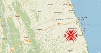 terremoto marche fermo scossa