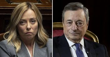 meloni-draghi