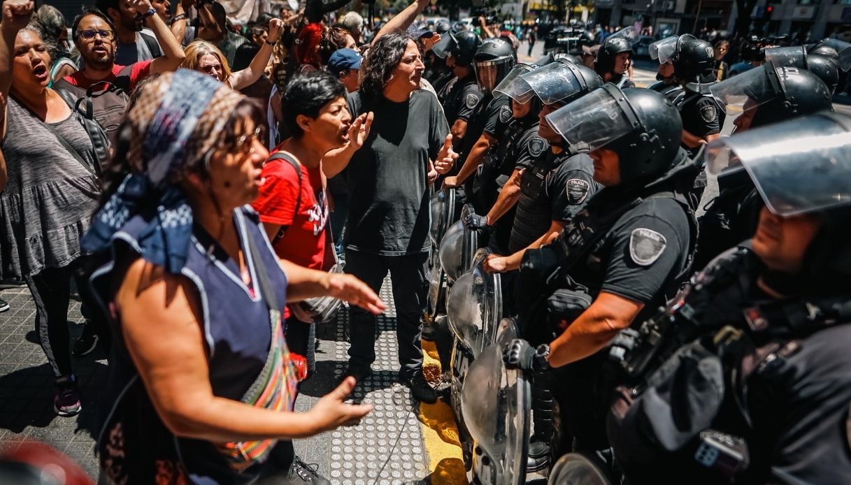 proteste milei argentina