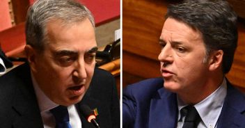 renzi-gasparri-senato-ingiurie