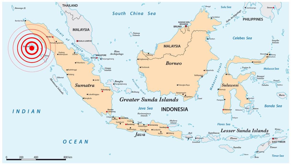 Terremoto Di Magnitudo 5.9 In Indonesia, Forte Scossa Sulla Costa ...