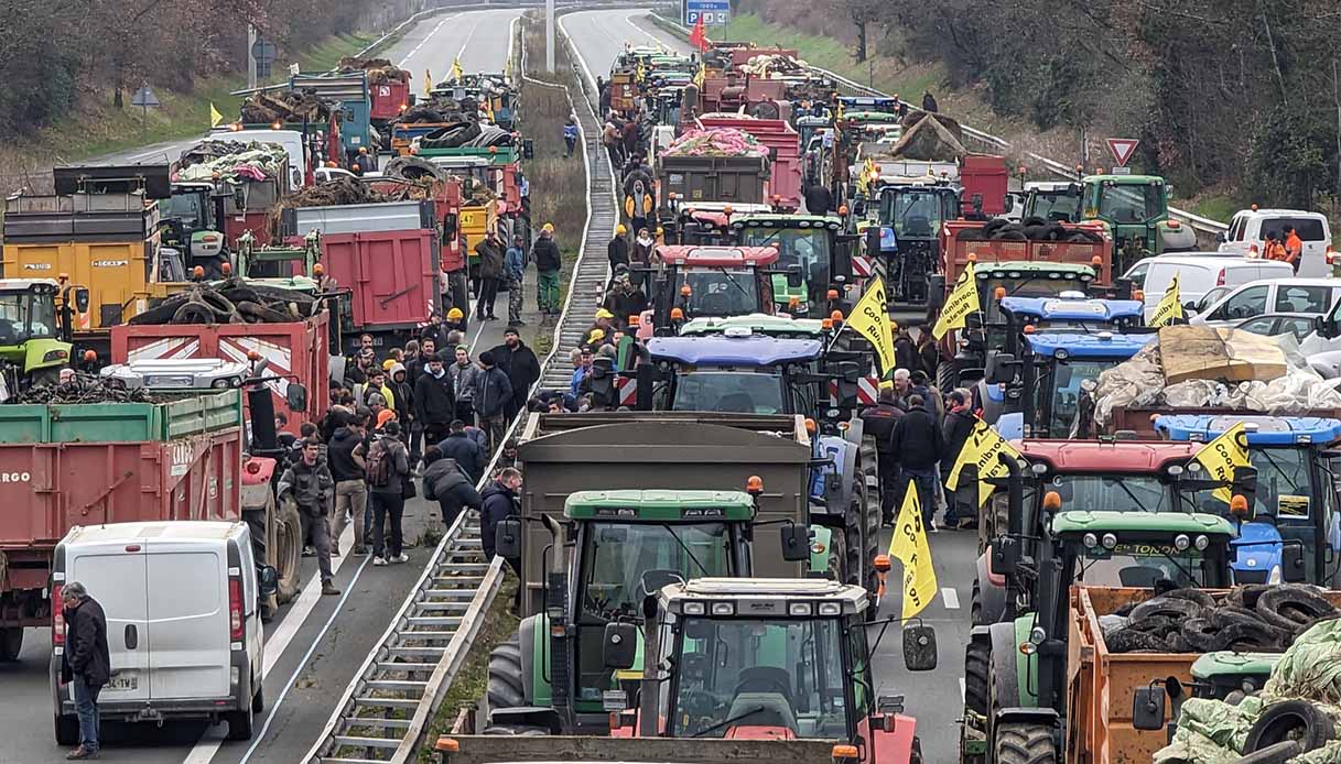 protesta agricoltori francia