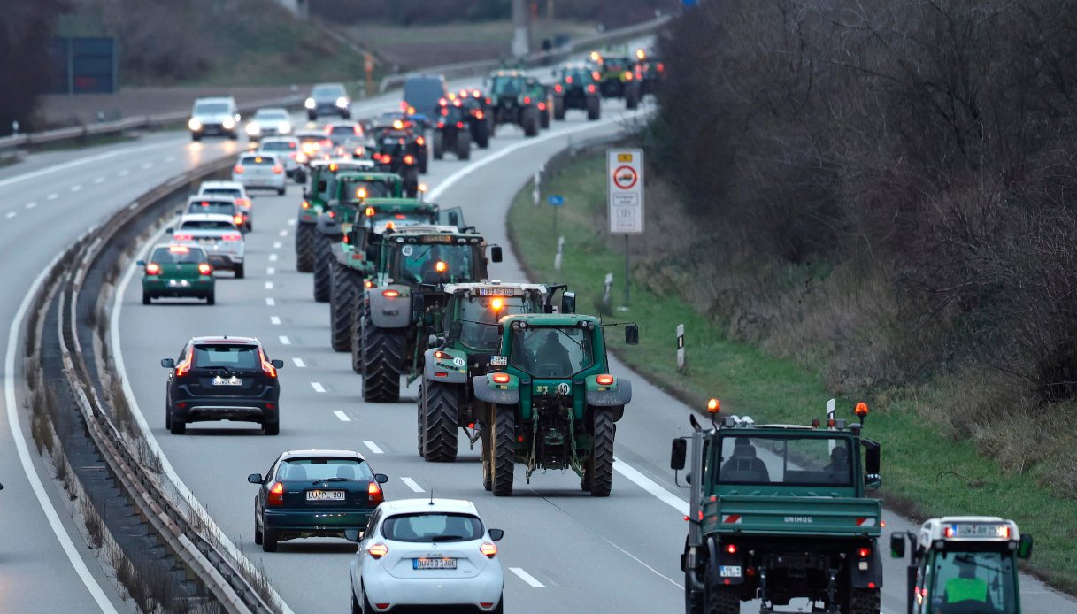 Protesta agricoltori Germania