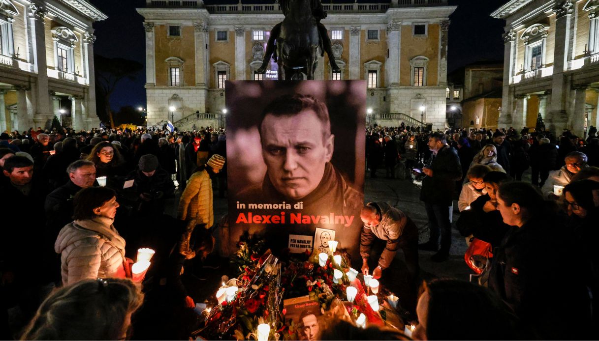 La fiaccolata di Navalny