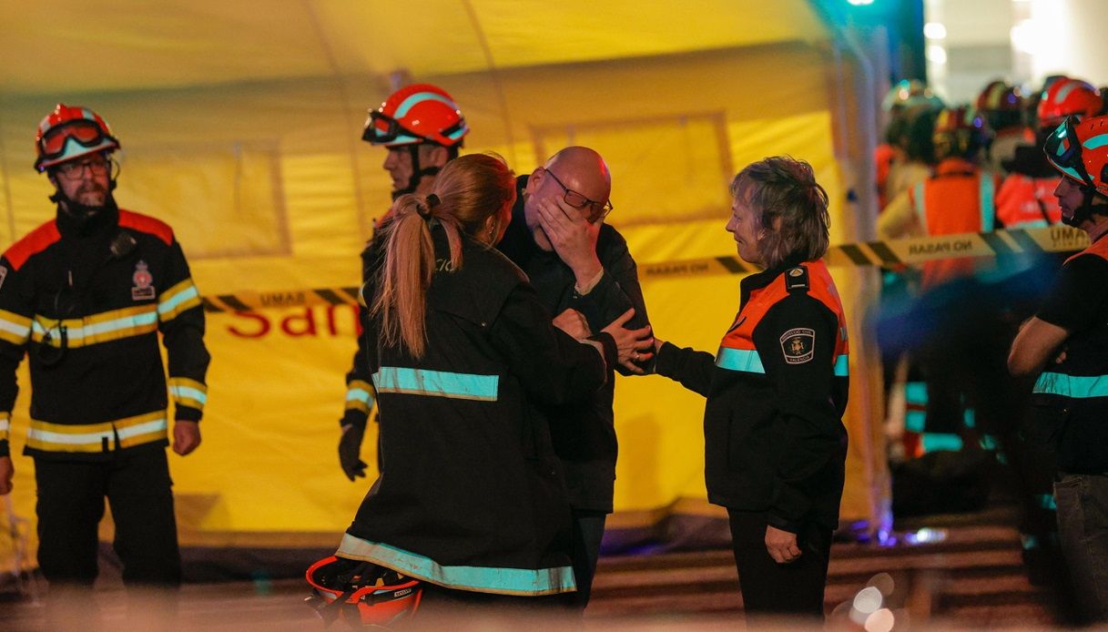 Incendio Valencia, feriti