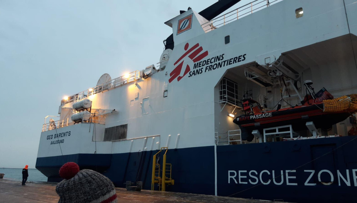 Geo Barents soccorso migranti nel Mediterraneo