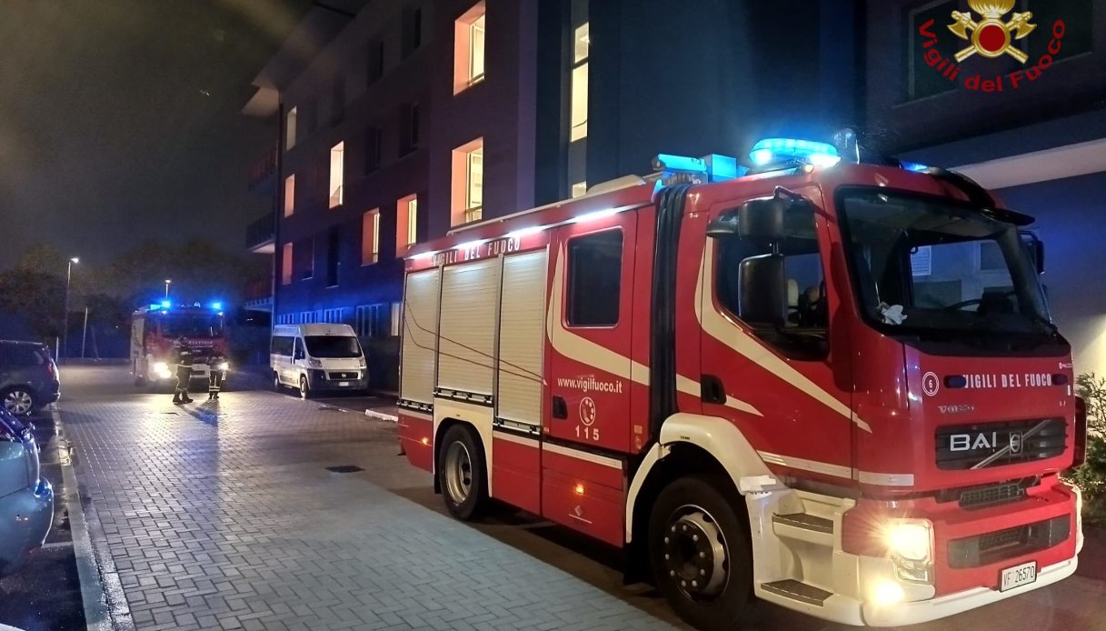 incendio Limbiate Rsa casa di riposo Monza anziani evacuati