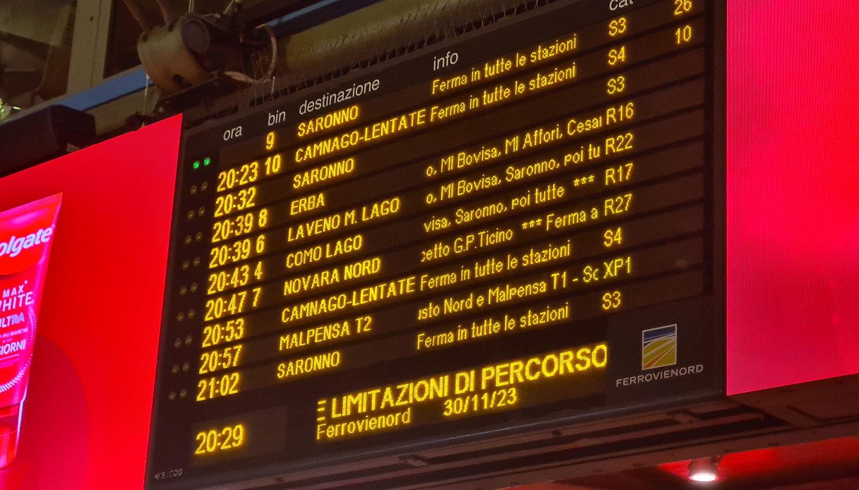 sciopero treni