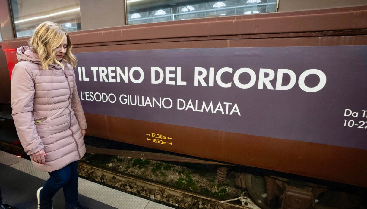 Inaugurato a Trieste il Treno del Ricordo per le vittime delle foibe e