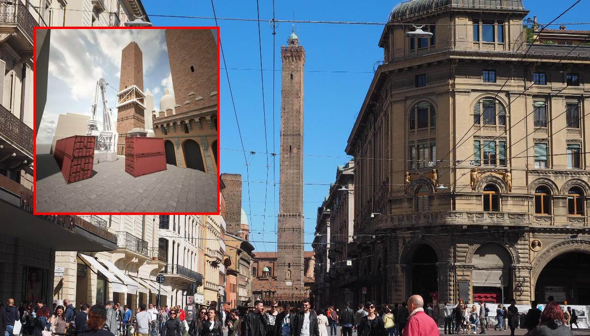 Torre Garisenda a Bologna come la Torre di Pisa: per la messa in ...