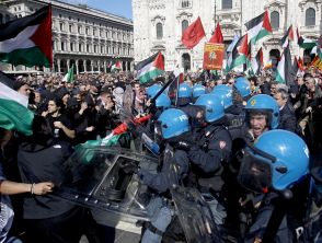 In 8 contro componente della Brigata ebraica il 25 aprile a Milano: calci, pugni e bastonate, arrestato 19enne