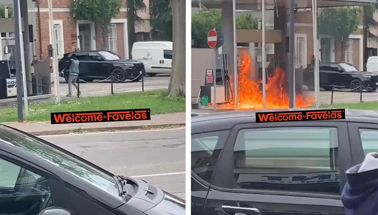 Appicca incendio al distributore di benzina a Ravenna, rischio esplosione in centro dopo le fiamme: il video