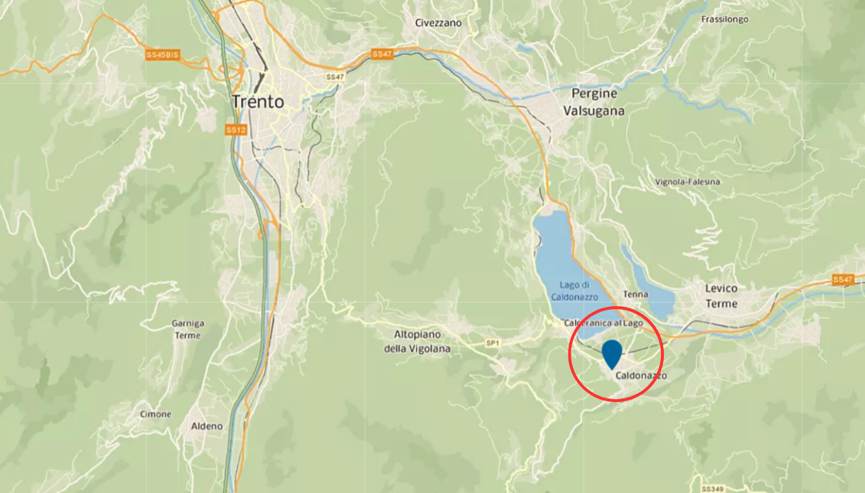 Incidente a Trento, nella zona di Caldonazzo