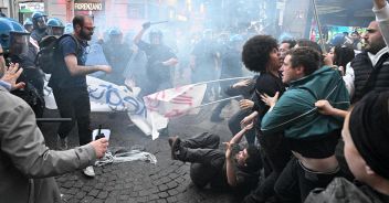 Napoli manifestazione Palestina