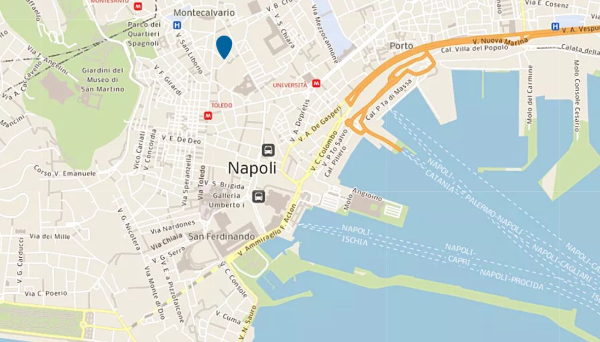 Mappa Napoli